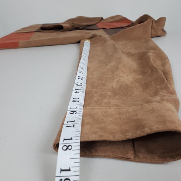 Lindor Tan Colour Block Spring Jacket - Picture 6 of 14